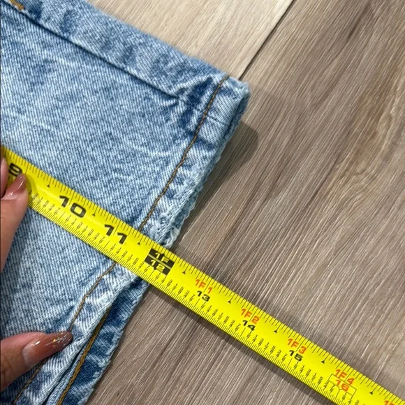 Alexander Wang Shorty High Rise Denim Sz 30 - Picture 6 of 6